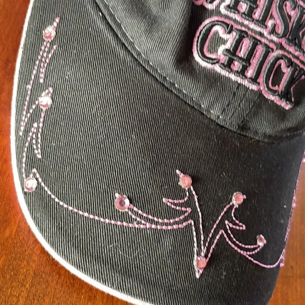 Willie Nelson Whiskey Chick Born for Trouble Ball Cap